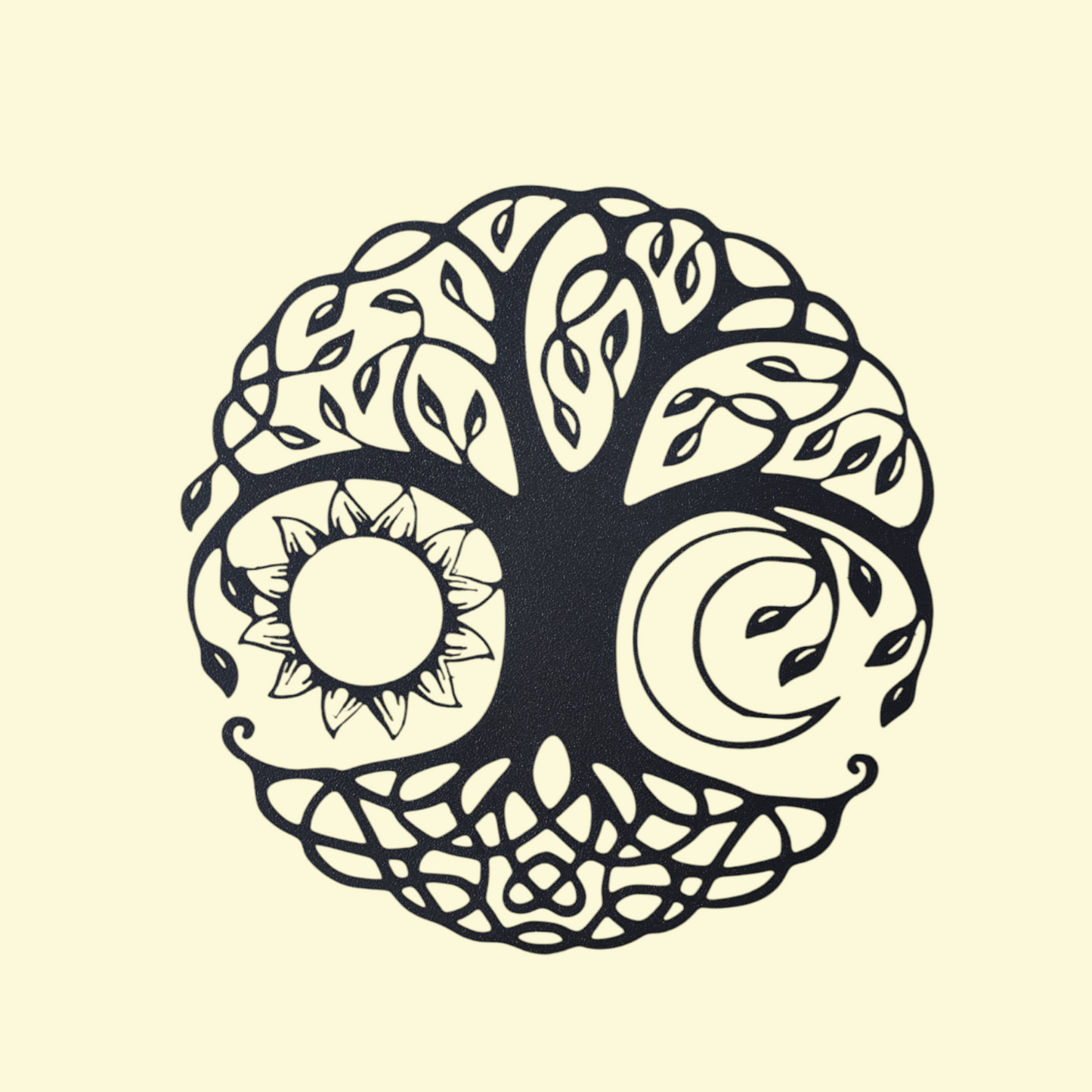 Adorno Árbol de la vida Sol y Luna
