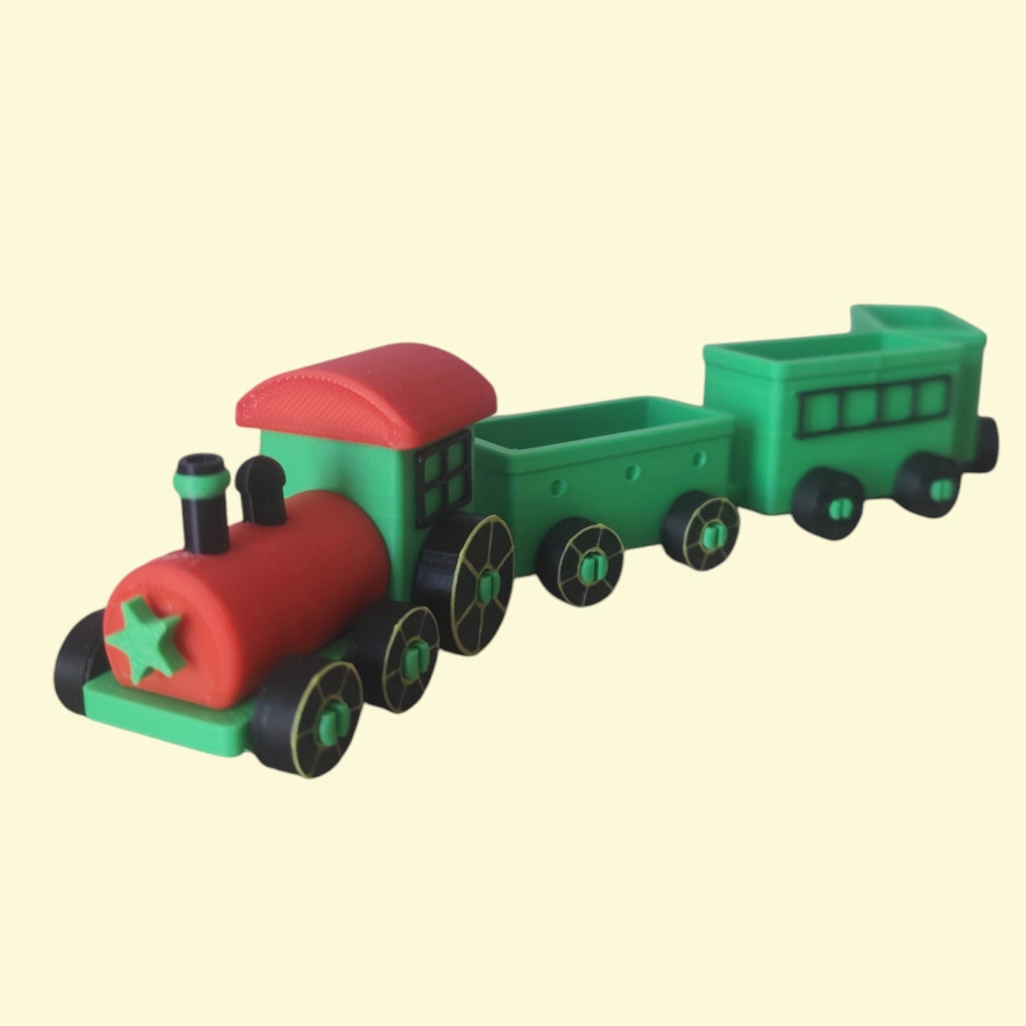 Tren de juguete de navidad