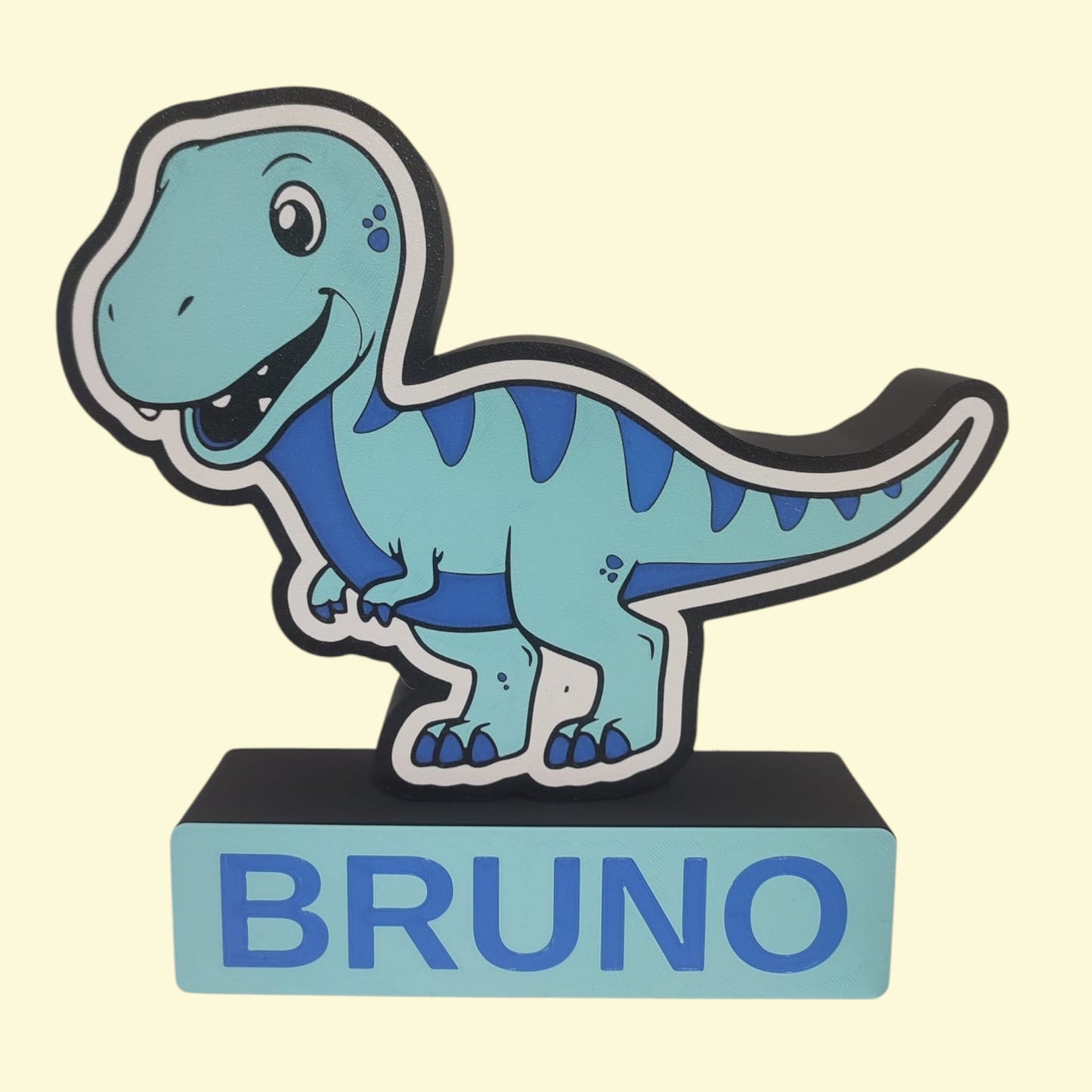 Lampara personalizada Dinosaurio con nombre